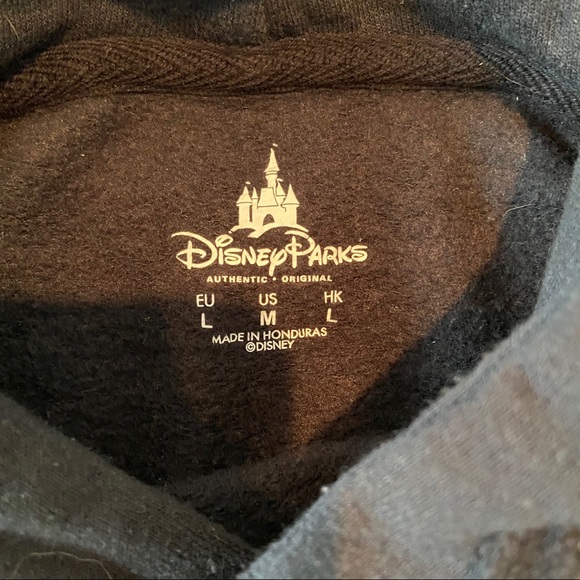 Disney Parks Mini Mouse Hoodie with Mouse Ears. Size Medium. - Picture 8 of 11